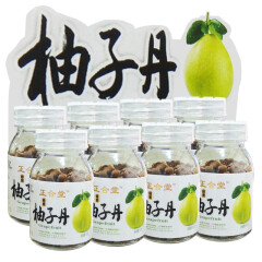 正合堂（zelta） 蜂蜜柚子丹60g*8瓶 果丹广东潮汕办公室零食