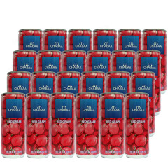 芭提娅泰国进口（恰芭）果汁听装红葡萄果汁饮料230ml*24罐整箱水果饮品