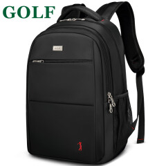 高尔夫（GOLF） 双肩包电脑包13/15.6英寸男士大容量背包学生书包休闲户外运动包 小号 可装13英寸