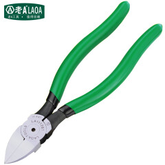 老A(LAOA) 铬钒钢精密水口钳 模型工具斜口剪钳 水口剪模型电子钳子 7英寸