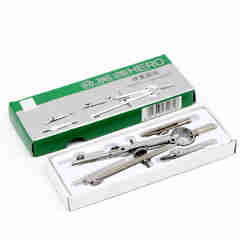 制图工具 建筑机械制图仪器 圆规 套装可选 学生绘图仪 H2031弹簧圆规