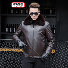 弗伦提克品牌女装 羊剪绒2016年秋冬长袖羊毛