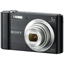 索尼（SONY） DSC-W800 便携数码相机/照相机/卡片机 黑色（约2010万像素 5倍光学变焦 2.7英寸屏 26mm广角）