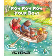 划船歌 育儿早教书籍 廖采杏推荐书单 Row Row Row Your Boat 童趣绘本学前教育 进口原版 英文