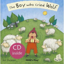 狼来了（伊索寓言）The Boy Who Cried Wolf (Book & CD) (Flip-Up Fairy Tales)  英文进口原版[平装] [3-6岁]