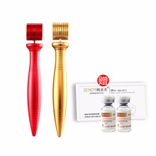 梓卉手动微针滚轮痘印微针滚针低敏家用美容院美塑滚针微针皮肤管理德国进口钛合金 德国高端滚轮540针0.5