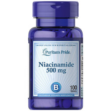 【美国进口】普丽普莱口服烟酰胺500mg*100片维生素B3