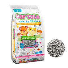 jolly仓鼠木屑 ono兔子龙猫除臭木屑仓鼠消暑沙兔子厕所除臭仓鼠保暖垫材纸粒 仓鼠熊仔小粒抗臭紙粒粒（8L）AE169