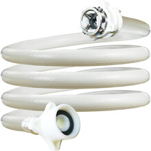 超创适用三洋/松下/海尔/美的小天鹅/TCL/康佳/长虹通用洗衣机进水管加长接水管上水管延长软管 洗衣机进水管 【2m加厚】三层防爆+送转换钢头