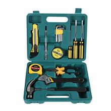 七影车家两用车载工具套装多功能家用五金车载维修应急工具包汽车工具箱扳手老虎钳碳钢汽修电工维修工具组合 大16件套实用款