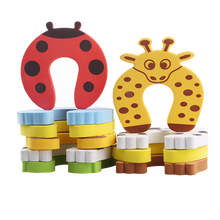 贝得力（BEIDELI）宝宝防夹手门卡门夹紧器儿童挡门器门阻神器防撞门门阻安全固定器 随机10个