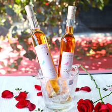 慕拉(MOULA) 冰酒玫瑰酿白葡萄酒+ 蓝钻冰白冰酒甜型葡萄酒红酒 2支装 玫瑰酿+蓝钻2支装