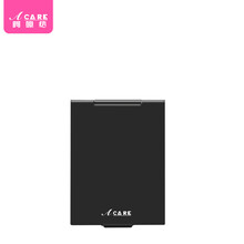 阿嚓热 化妆镜子翻盖折叠便携随身简约可立镜男女学生用 中号1个