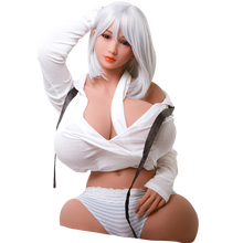 HANIDOLL 实体娃娃 男用 半身大胸 阴臀倒模 成人情趣用品奶妈 内置骨架 双通道 长手半身帝乳（迦娜）