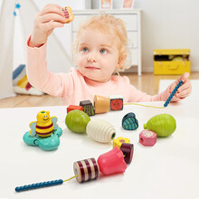 特宝儿（topbright）春天派对串珠积木 宝宝串珠积木拼插儿童玩具男孩女孩1-3岁生日节日礼物