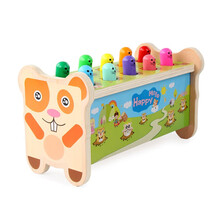 多功能钓鱼敲琴抓虫打地鼠玩具  部分款式带音乐功能 儿童益智婴幼儿亲子互动敲敲乐 萌萌哒打地鼠 无音乐