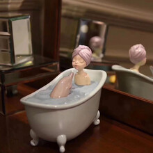 gogoodgoods 构得“蓝海”玻璃钢迷你雕塑桌面摆件客厅装饰装饰品高端艺术礼物礼盒装