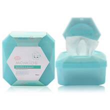 化妆棉超薄款化妆棉省水细腻服帖湿敷卸妆棉全棉脸部清洁可拉伸不掉絮萌呗比美妆自营化妆工具盒装1000片 卸妆湿巾