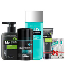 曼秀雷敦（Mentholatum） 男士护肤品套装 洗面奶爽肤水乳液三件套控油补水保湿滋润修护*/- 水油平衡三步骤