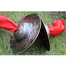 罗氏青铜京镲道士法器 15、17、18、20cm小钹 青铜京钗 手工锣镲 小镲 川钹 水镲 17cm青铜京镲