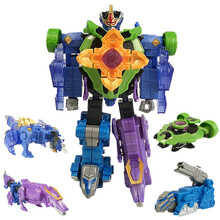 奥迪双钻 巨神战击队1变形机器人玩具 合体豪华版巨神勇击王 破天战击王裂地战击王套装男孩 传奇系列-裂地战击王 533303-N