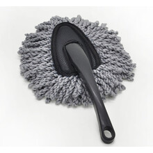 迈多多汽车小扫把角落车载清洁毛刷车内出风口除尘缝隙工具汽车清洁用品 子拖灰色一个