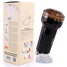 漫渺（Manmiao） 免提 飞机杯 自动 男用自慰器震动 成人性名器夹吸成人情趣用品 白蜘蛛精二代 黑蜘蛛-手动款