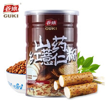 超市	中国台湾谷旗进口山药红薏仁粉 冲饮即食营养早餐晚餐谷物代餐粉怀山粉 450克