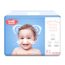淘淘酷 婴儿纸尿裤 尿不湿柔软透气 XL码加大号 46片 1包