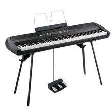 科音KORG SP280 88键重锤电钢琴电子数码钢琴电子钢琴 KORG SP280【黑色重锤电钢+支架+三踏板】