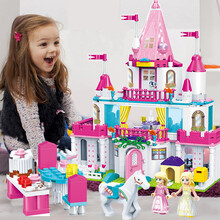 古迪(GUDI)积木 玩具女孩积木城堡9013 拼装积木兼容乐高立体拼插女童玩具生日礼物