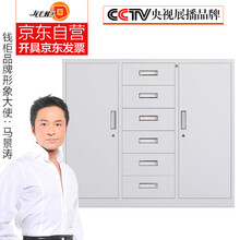 钱柜 矮柜储物柜文件柜铁皮柜抽屉办公柜档案资料柜子 1180宽六斗下节