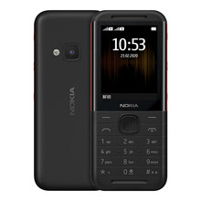 诺基亚 NOKIA 5310 黑红 直板按键 移动2G音乐手机 双卡双待 老人老年手机 学生考研复试戒网备用功能机
