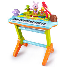 汇乐玩具669多功能宝宝电子琴3-6周岁益智女孩玩具琴儿童电子钢琴六一儿童节礼物