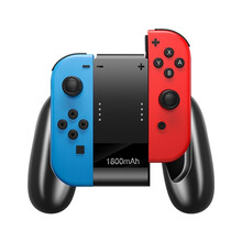 京俏 switch充电握把 NS手柄Joycon充电器1800毫安电源pro手柄配件 带1800毫安电源充电握把