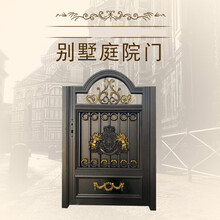 金鼎加铝艺小门单开门花园入户门庭院门豪华别墅门铝合金乡村院子门侧门背景墙隐形门一体 定制款
