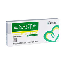 双鹤药业 辛伐他汀片 10mg*10片/盒 1盒