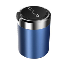 专用于领克车载烟灰缸 01 02 03汽车烟灰缸 蓝色黑盖