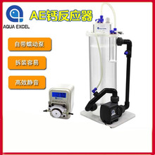 AE 钙反应器挂缸式水族海水鱼缸专用钙反应器进水泵蠕动泵 AE-CR60S+蠕动泵