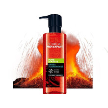 欧莱雅（L'OREAL）男士专用火山岩控油清痘冰感水凝露清痘黑头保湿补水爽肤水男生护肤品 火山岩水凝露