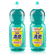 花王（KAO）清亮洗洁精 万洁灵天然粟米糖份配方 家用餐具净去除顽固油腻中性无磷易冲洗 1000ml*2支