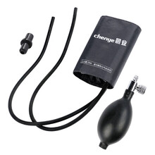 远燕（YUANYAN）  水银血压计 水银台式 家用血压计 血压计配件 袖带臂带充气球 （黑色）袖带+充气球+软管接头