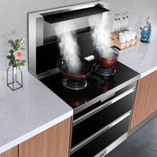 伟佳好太太 集成灶一体式 油烟机燃气灶消毒柜一体式集成灶 抽油烟机煤气灶烟灶套餐 一键智能自动清洗 集成灶900MM（升级变频大吸力) 气电两用款天然气