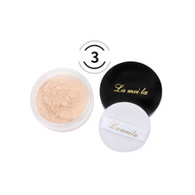 拉美拉散粉定妆粉 持久控油遮瑕白皙修饰毛孔修容细致肌肤提亮均匀肤色蜜粉学生 【普通版】自然色