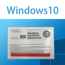 微软正版系统软件windows10专业版/企业版/家庭中文版64位/Win10实物光盘版支持多国语言 专票 实物office2019小企+win10专业版