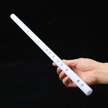 【颜值好 音质甜】舒怀一节整支玉笛子有机玻璃不裂横笛音质入门初学演奏长短笛有箫可选 素色白玉笛E调