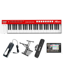 MIDIPLUS X6/X8 PRO专业半配重带音源61/88键打击垫音乐MIDI键盘 X6 Pro 键盘+送钢琴踏板+X架+键盘包+音源