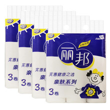 丽邦卫生纸家用大卷纸整箱批厕纸巾手纸无芯卷筒纸妇婴用纸孕产妇月子纸刀纸实惠装加长款纸巾 250克/卷*12卷