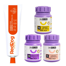 卫仕组合红狗营养膏120g+猫多维200片+化毛球200片+猫胺200片促消化补充维生素预防打喷嚏 猫咪营养组合