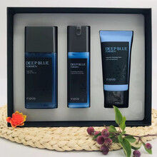 【专营优选】韩国维娜化妆品依艾丽深层清透保湿男士套装新品控油保湿清洁